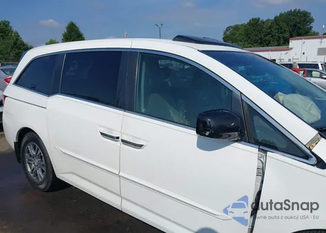 2011 Honda Odyssey Ex-L from USA, damaged, VIN 5FNRL5H65BB100118